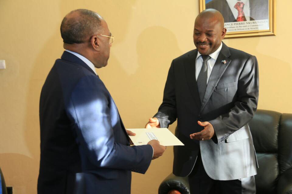 Le Président Nkurunziza a reçu un émissaire de son homologue congolais