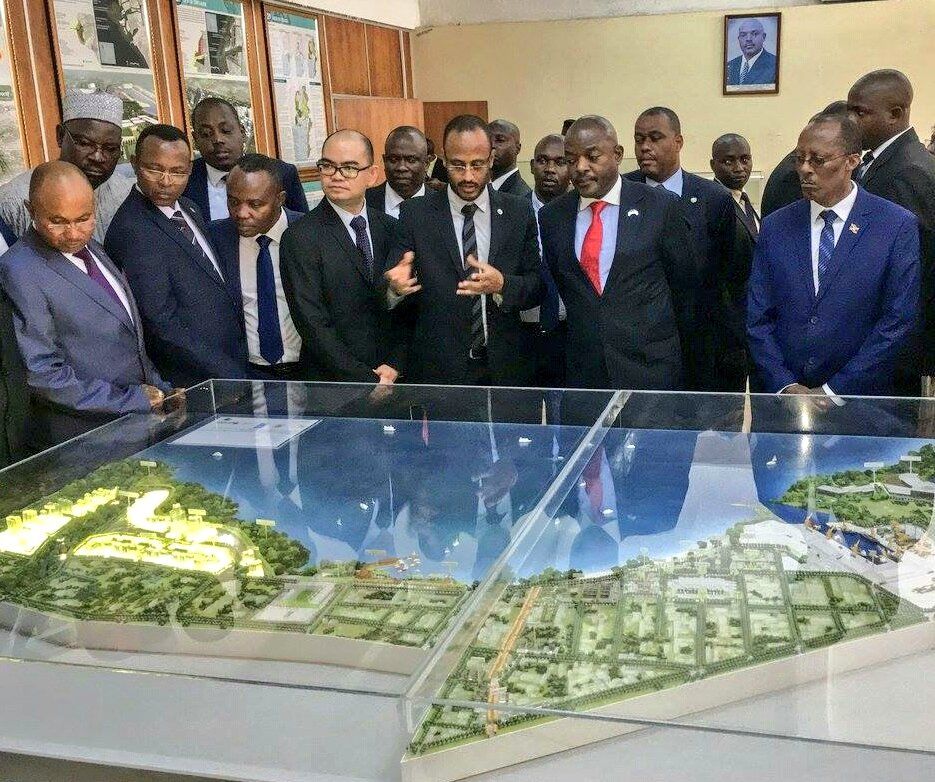 Son Excellence Pierre NKURUNZIZA lance le Plan directeur de la ville de Bujumbura