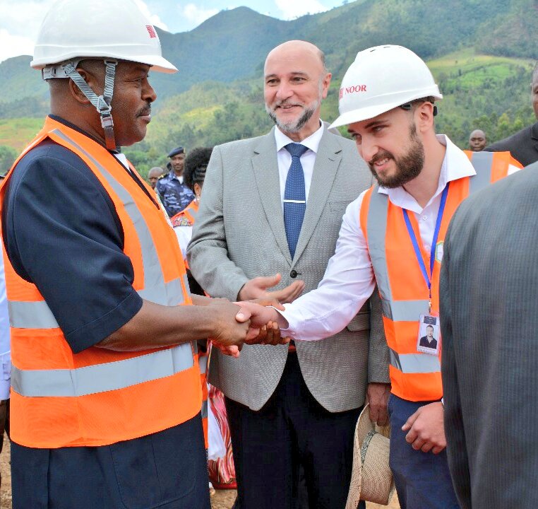 Le site minier de Mabayi a été inauguré par Son Excellence Pierre Nkurunziza.