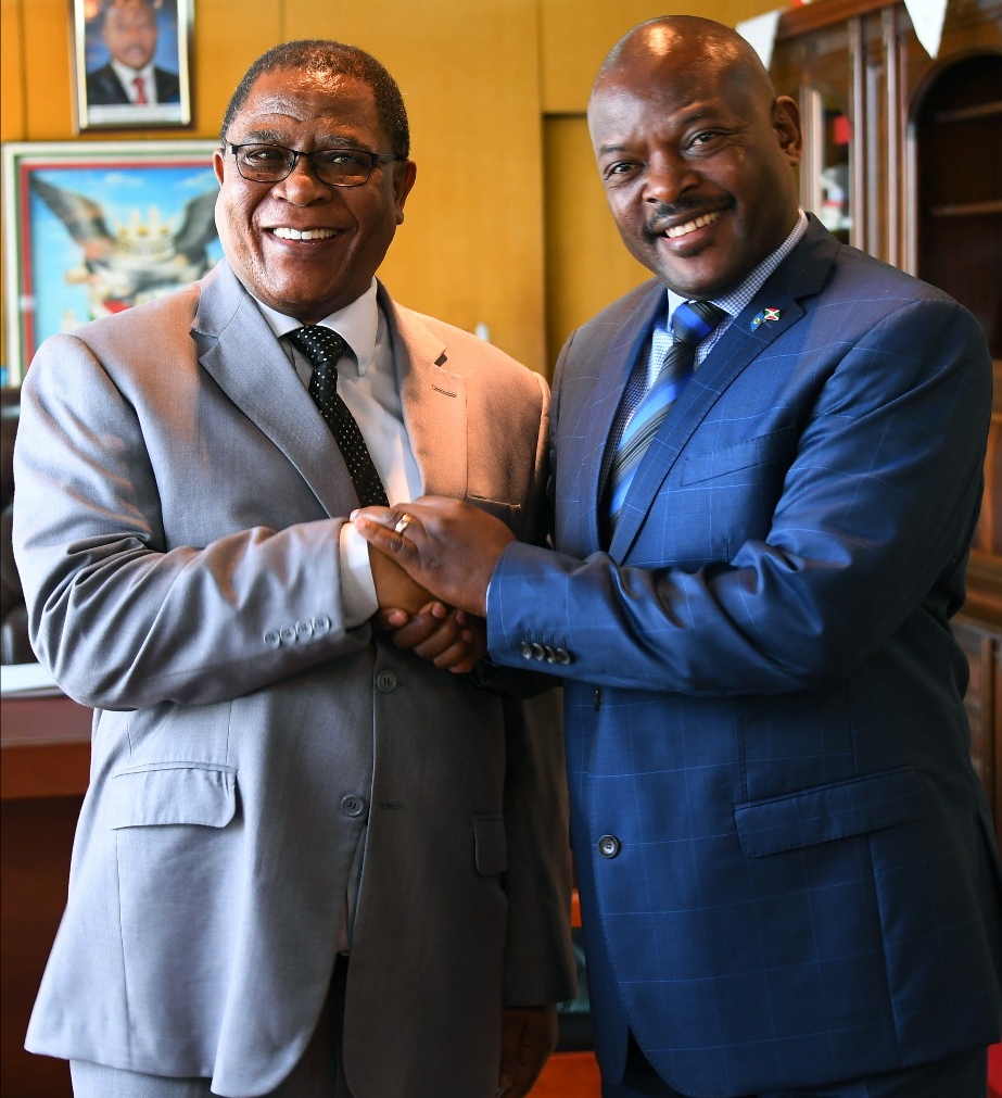 Le Secrétaire Général du COMESA, reçu par Son Excellence le Président Burundais