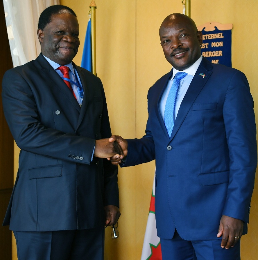 Le Président de la République reçoit le nouveau Représentant de l’Union Africaine     