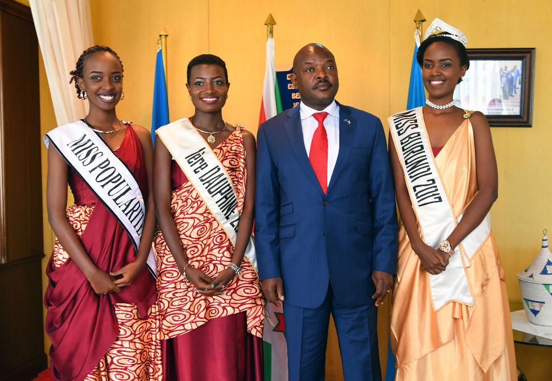 La Miss Burundi 2017, reçue par Son Excellence le Président de la République