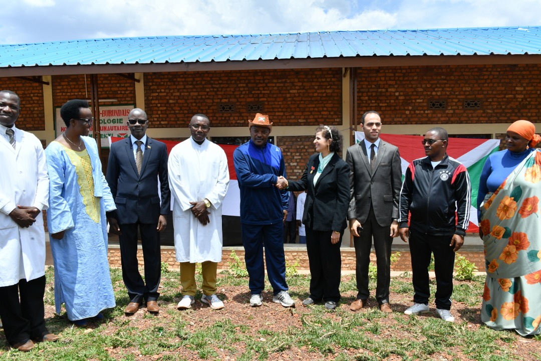 Un hôpital équipé d’un centre Egypto-Burundais ouvert par le Chef de l’Etat à Musenyi