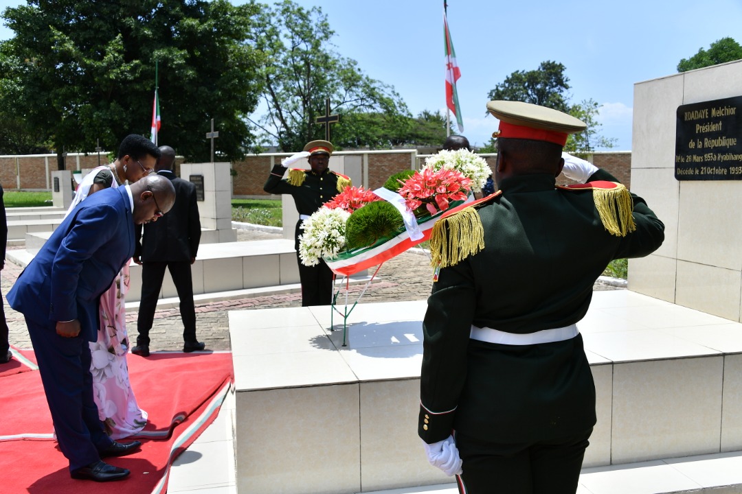 Commémoration de l’assassinat de feu Président Melchior Ndadaye