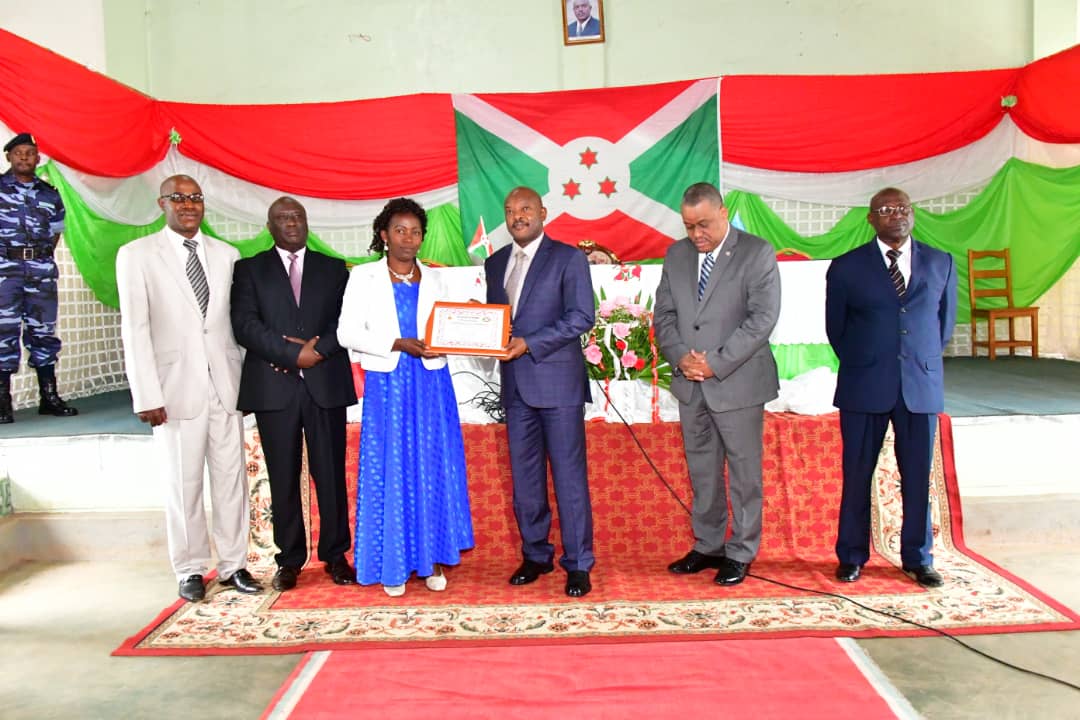 Les communes du Burundi avec plus de performances primées par le Chef de l’Etat