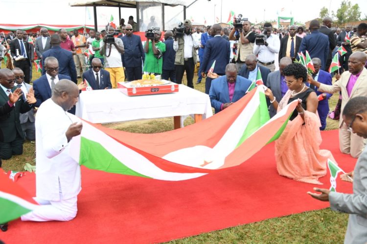 H.E Evariste Ndayishimiye: The thanksgiving prayer for the end of 2020 was an opportunity to show the unity of those who believe in God