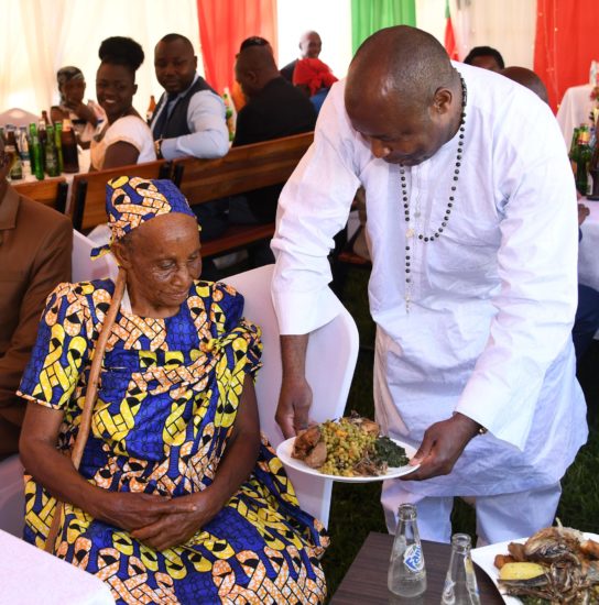 The President of the Republic invites Burundians to support the vulnerable persons