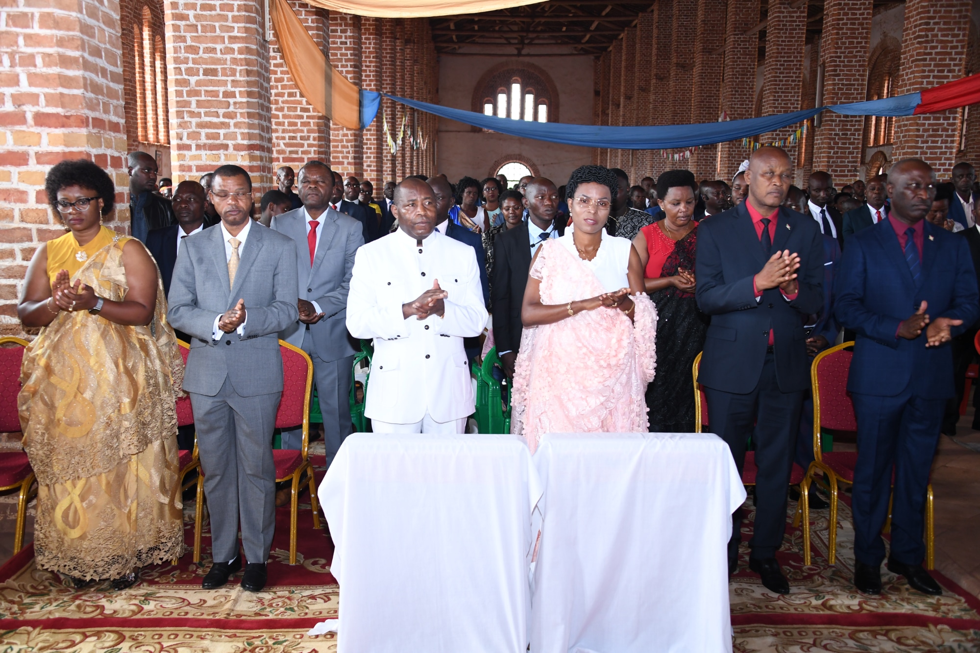 The Head of State implores the Lord protection over Burundi