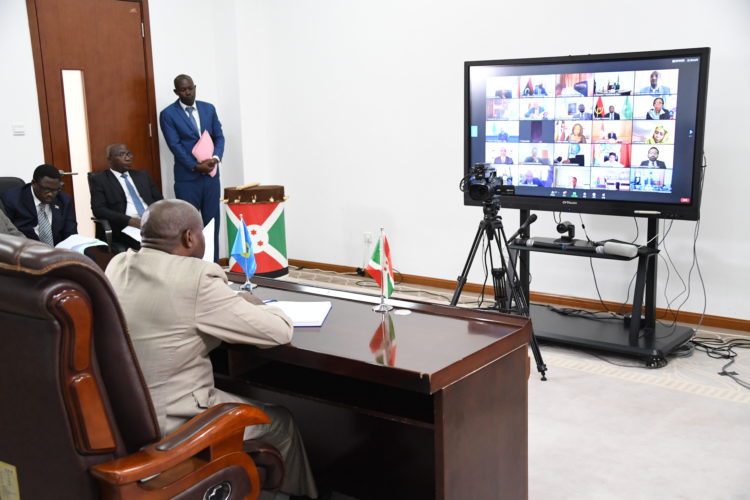 President Evariste Ndayishimiye advocates the pride of producing and consuming African products