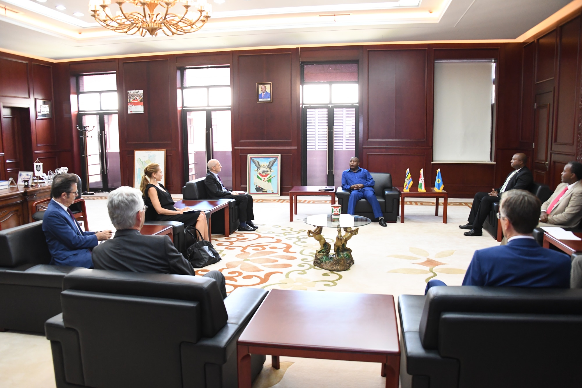 Le Président Évariste Ndayishimiye relance le dialogue au plus  haut niveau entre le Burundi et l’Union européenne