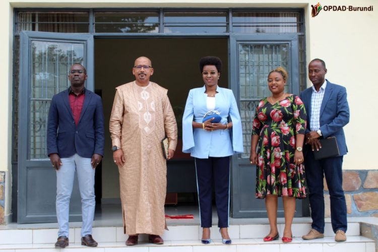 The First Lady received the UNAIDS Country Director