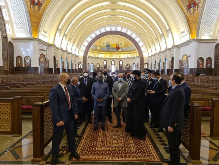 HE Evariste Ndayishimiye exploring the new administrative capital of Egypt