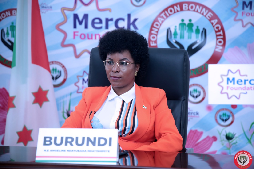 La Première Dame du Burundi prend part à la 8eme édition de MERCK Foundation Africa Asia Luminary