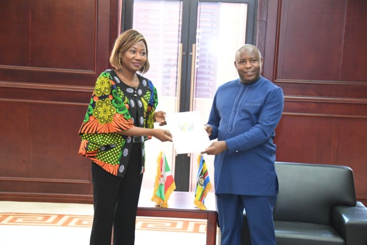 Le Président Ndayishimiye reçoit un message de son homologue Centrafricain