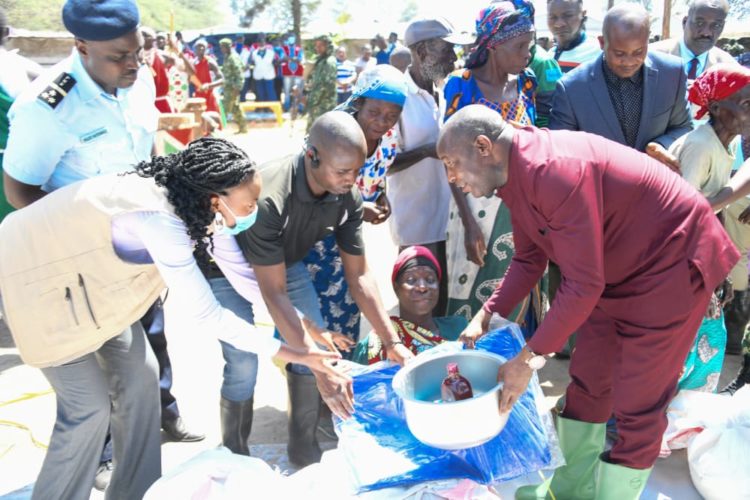 Le Chef de l’État visite les sinistrés des inondations de Gatumba et Rukaramu