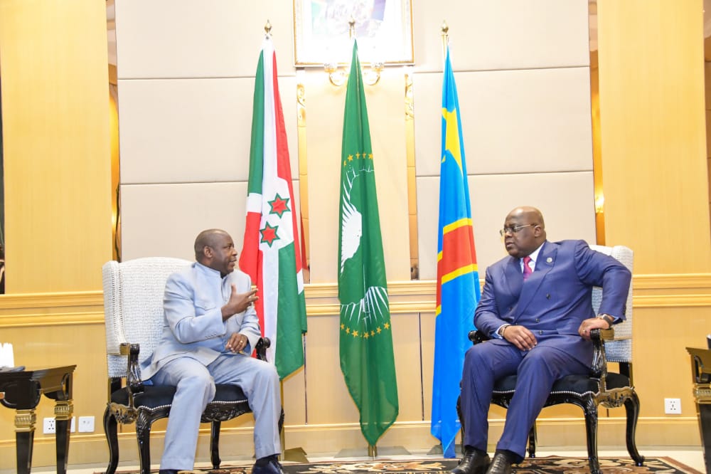 Communiqué conjoint relatif à la visite d’Etat de SE le Président Evariste Ndayishimiye en République Démocratique du Congo, du 12 au 14 juillet 2021