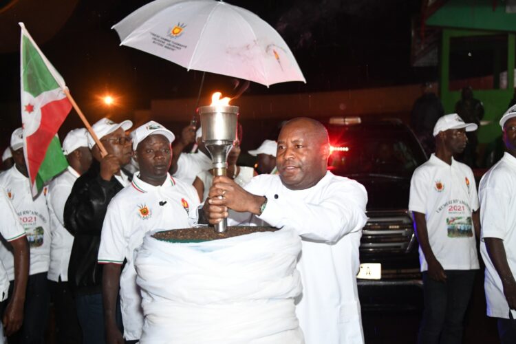 Une veillée extraordinaire à Gitega, au jour du lancement du flambeau de la paix
