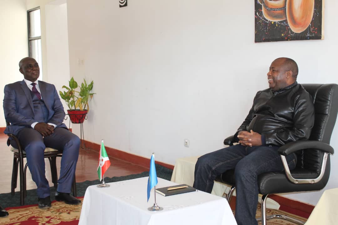Le Chef de l’Etat reçoit à Makamba le Ministre Congolais de l’Agriculture