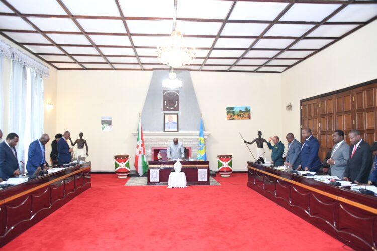 Les membres de l’Exécutif burundais en retraite à Gitega depuis ce mercredi, sous la houlette du Chef de l’Etat