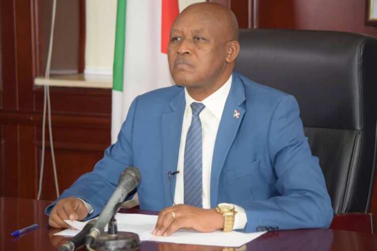 Le Vice-Président Bazombanza participe au sommet sur la consolidation de la paix et la prévention des conflits