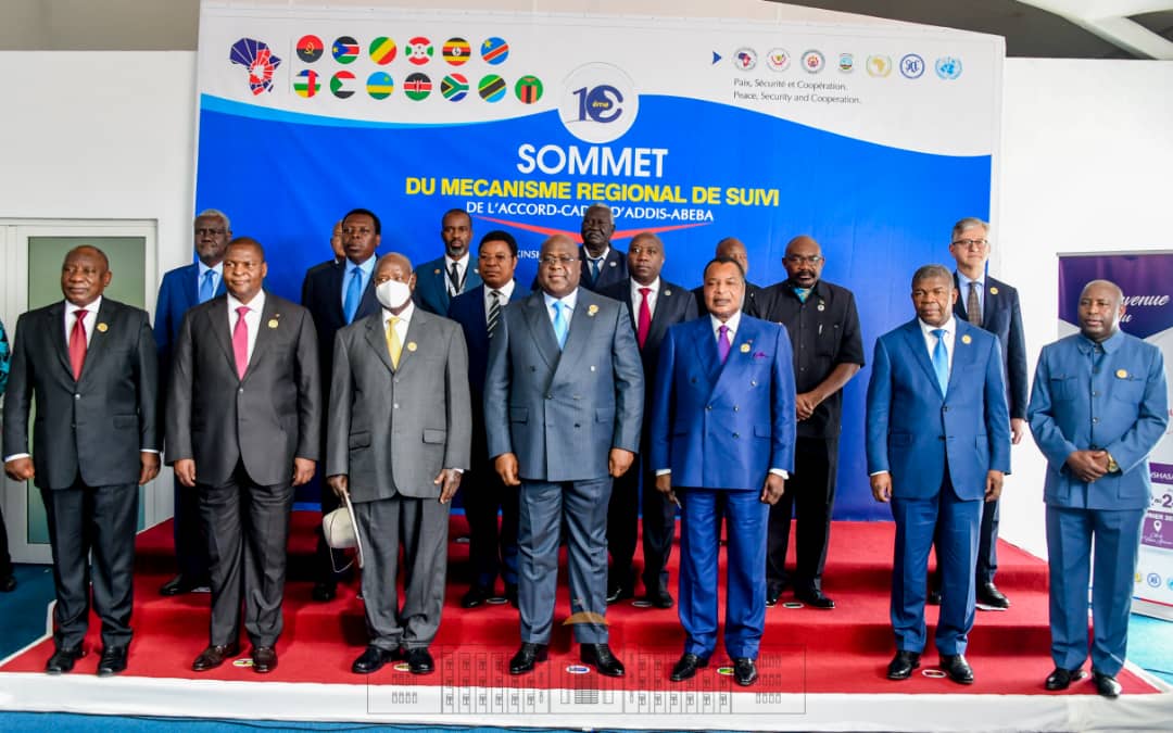Communiqué final de la 10ème Réunion de Haut niveau du Mécanisme de Suivi de l’Accord-Cadre pour la Paix, la Sécurité et la Coopération pour la RDC et la Région