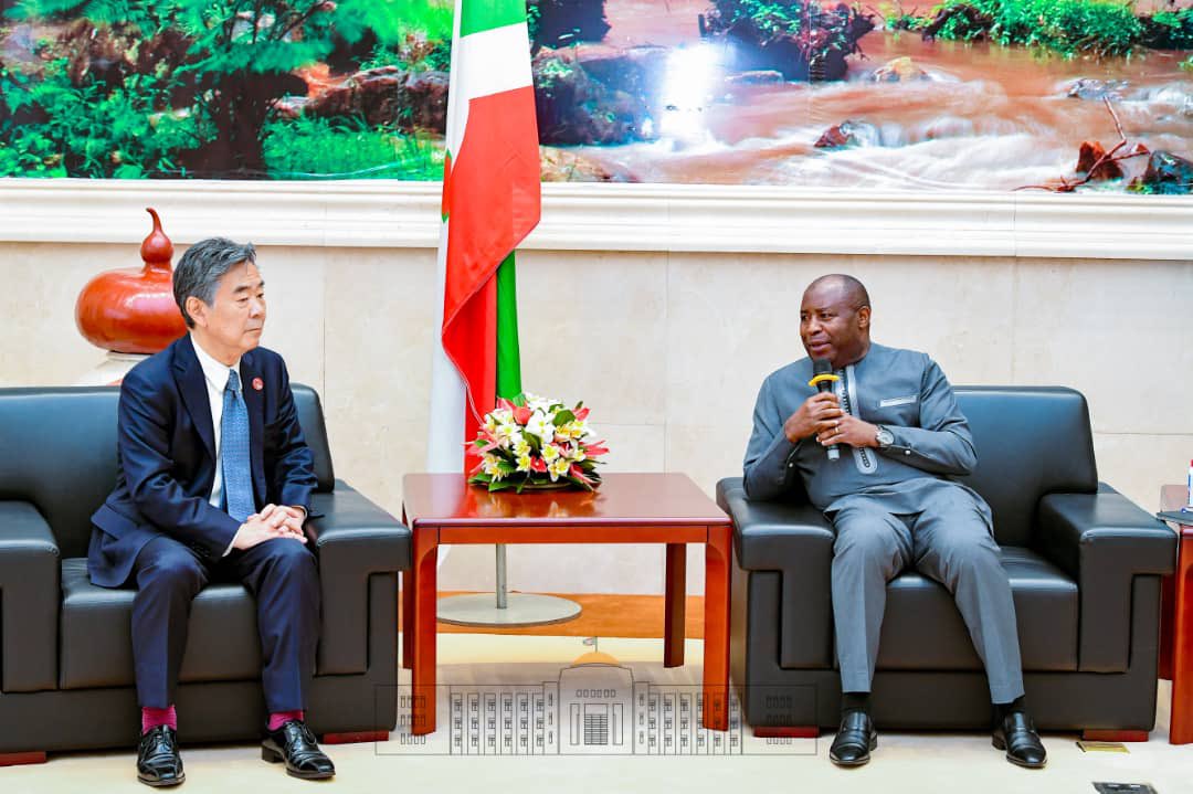 Le Burundi se réjouit de l’état des relations de coopération avec le Japon