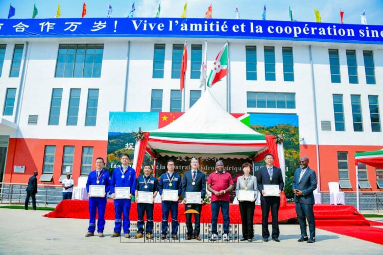 Inauguration de la Centrale hydroélectrique de RUZIBAZI