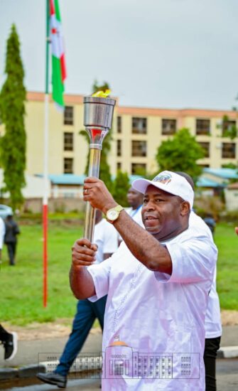 Lancement officiel de la 16ème édition du Flambeau de la paix en mairie de Bujumbura