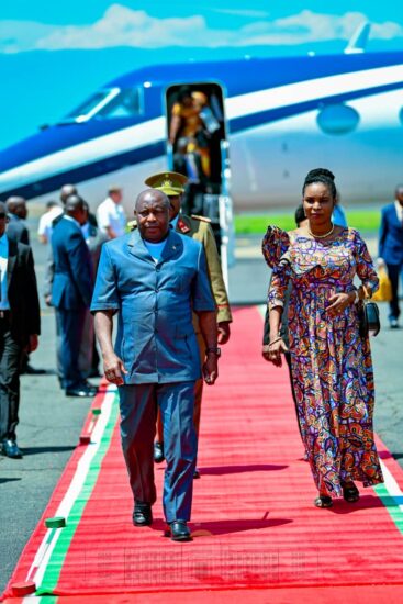 Le Président Ndayishimiye rentre d’une mission effectuée au Sénégal