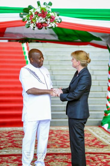 DISCOURS DE S.E LE PRESIDENT DE LA REPUBLIQUE DU BURUNDI A L’OCCASION DES CEREMONIES D’ECHANGES DE VŒUX AVEC LES CORPS DIPLOMATIQUES ET CONSULAIRESACCREDITES AU BURUNDI