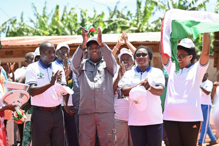 Le Chef de l’Etat, parlant du Développement en Commune Rweru de la Province Ruyigi