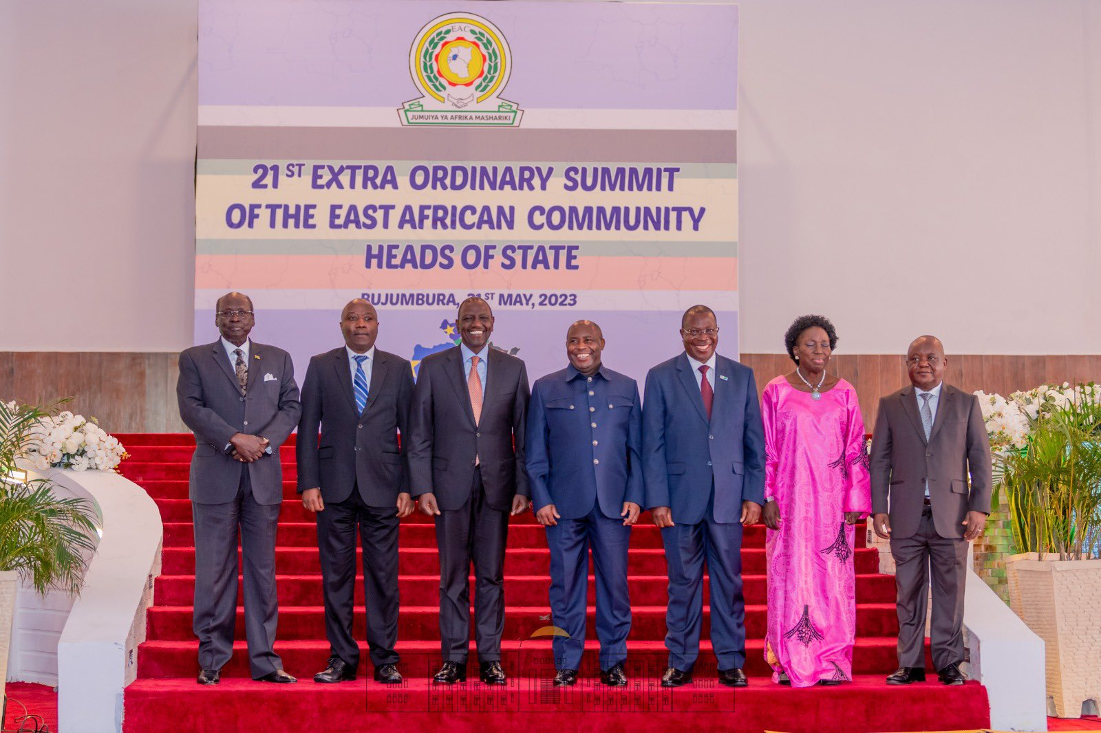 Bujumbura abrite le 21éme Sommet Extraordinaire de l’EAC