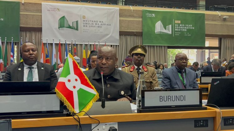 ALLOCUTION DE S.E EVARISTE NDAYISHIMIYE, PRESIDENT EN EXERCICE DU SOMMET DES CHEFS D’ETAT DE LA COMMUNAUTE DE L’ AFRIQUE DE L’EST; LORS DE LA 5ème REUNION SEMESTRIELLE DE COORDINATION DE L’UNION AFRICAINE