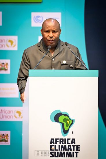 Discours de SE Evariste Ndayishimiye, Président de la République du Burundi et Président en exercice de la Communauté Est Africaine, à l’occasion du Sommet Africain sur le climat