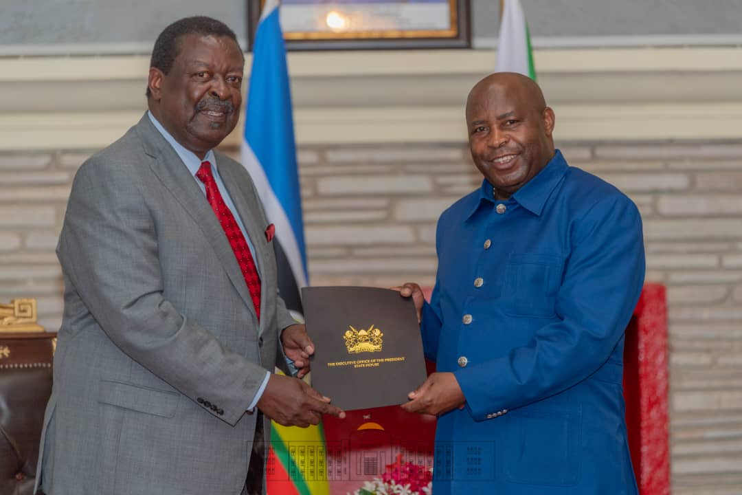 Le renforcement des relations bilatérales au menu des échanges entre le Chef de l’Etat Burundais et le Premier Ministre Kenyan
