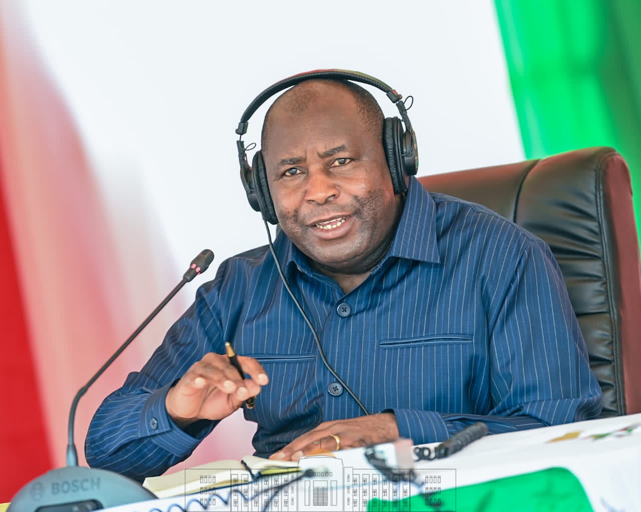 Le Président Ndayishimiye a animé une émission Publique à partir de Cankuzo