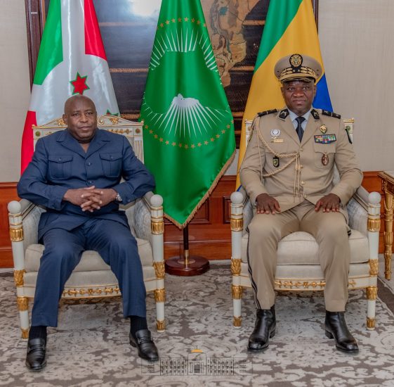 Le Président Ndayishimiye a effectué une visite de travail au Gabon