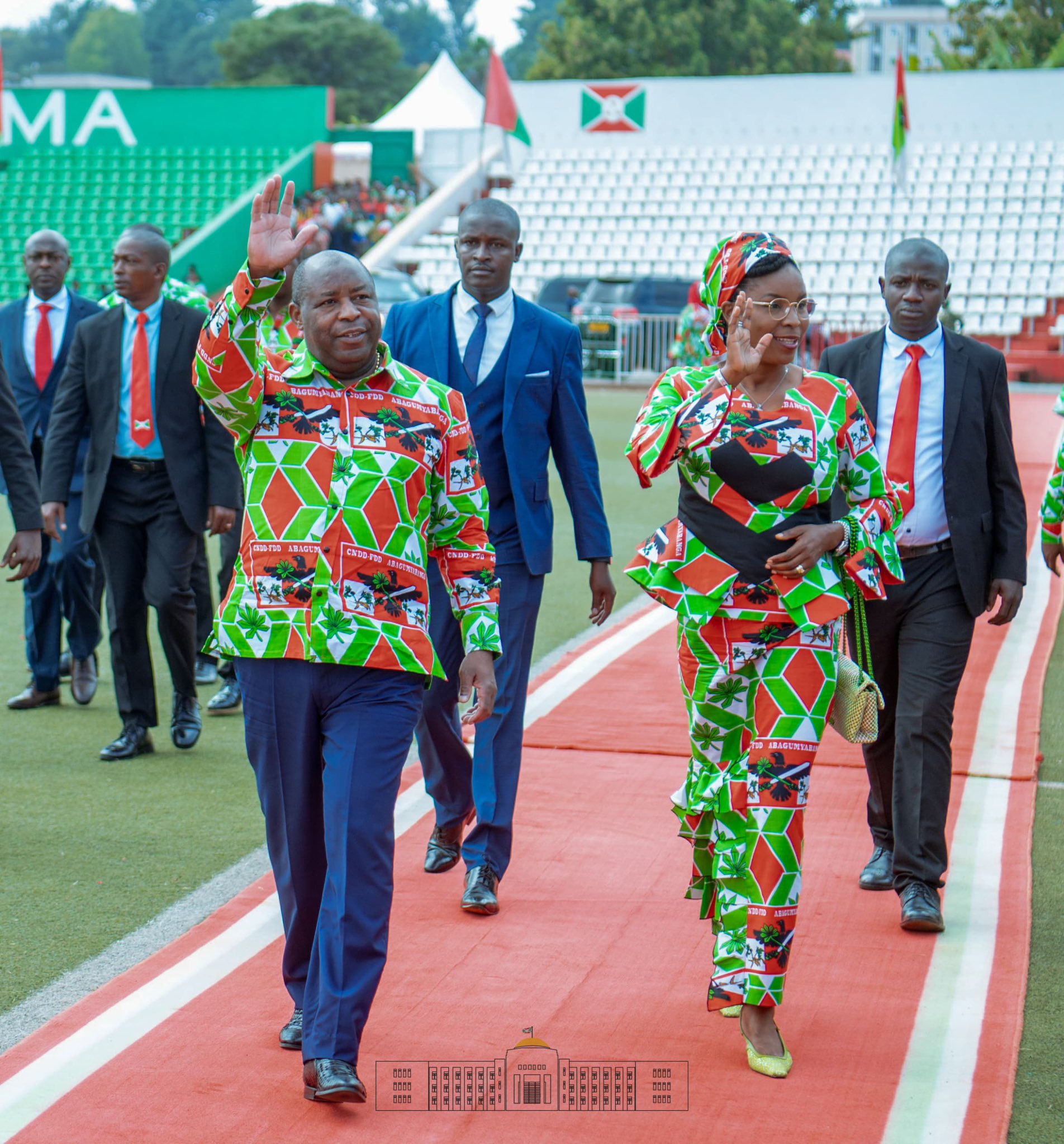 Le Couple Présidentiel rehausse la 3ème Édition d’Umukenyererarugamba Day à Gitega