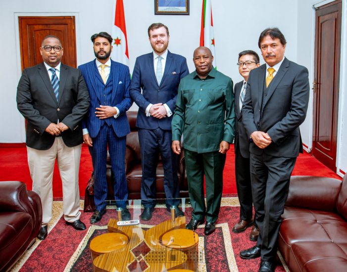 Le Président Ndayishimiye promeut un partenariat gagnant-gagnant: Les investisseurs de la Société « Global Trade Investment Consultancy » reçus en audience