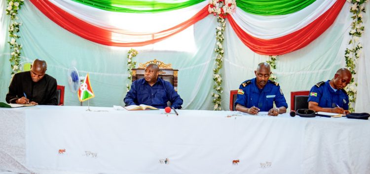 Le Président Burundais salue le travail des forces de l’ordre