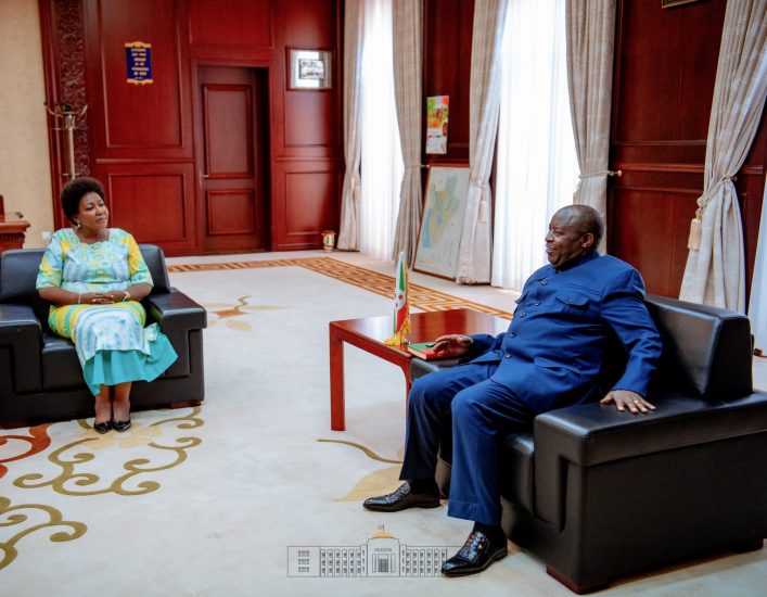 Le Chef de l’Etat reçoit en audience la Coordonnatrice Résidente du Système des Nations Unies au Burundi