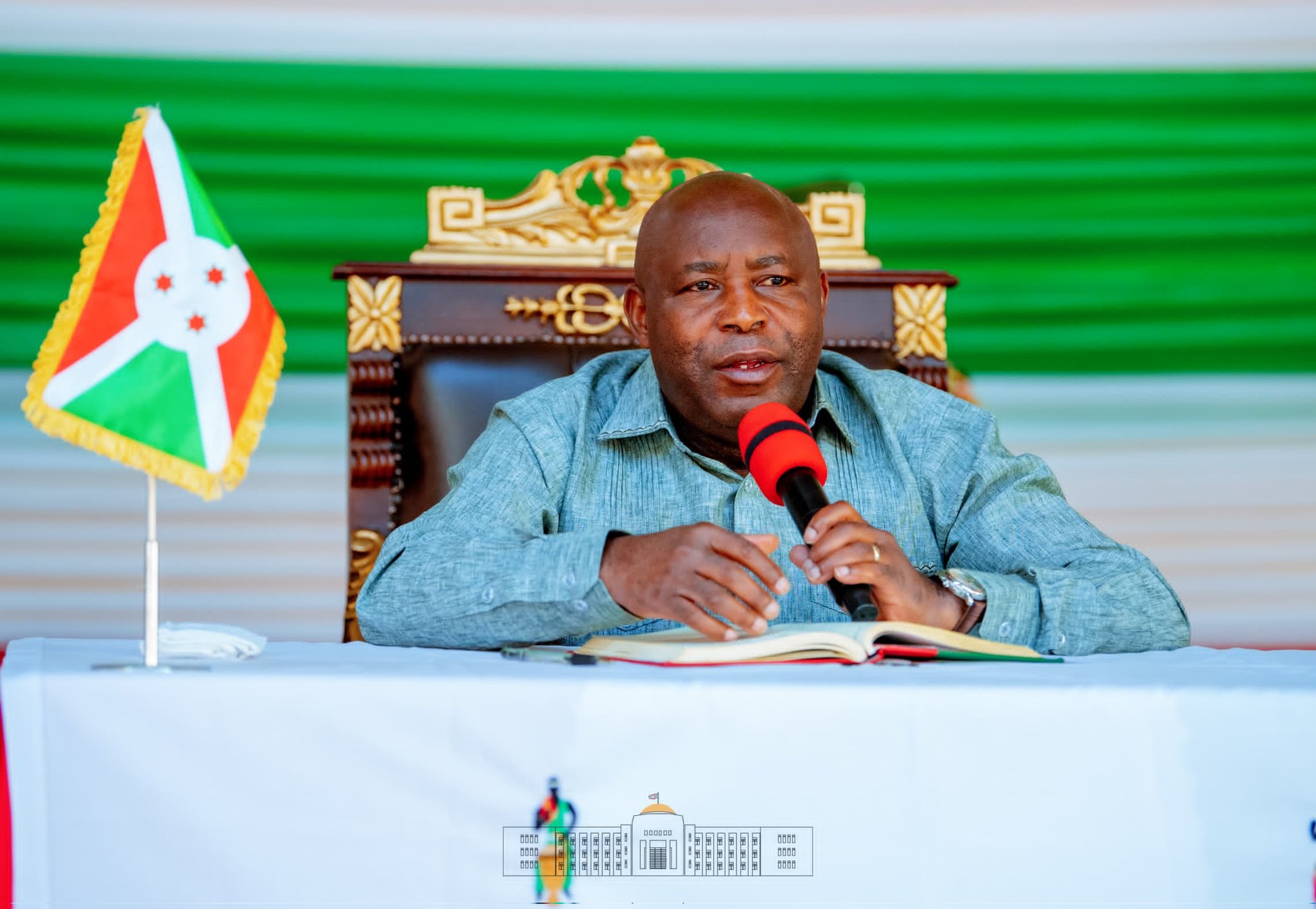 Le Président Ndayishimiye est satisfait de l’état sécuritaire du pays