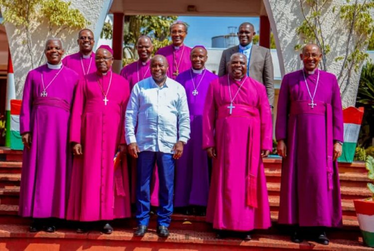Les Évêques Anglicans du Burundi saluent le pas franchi par le Burundi sous leadership du Président Evariste Ndayishimiye