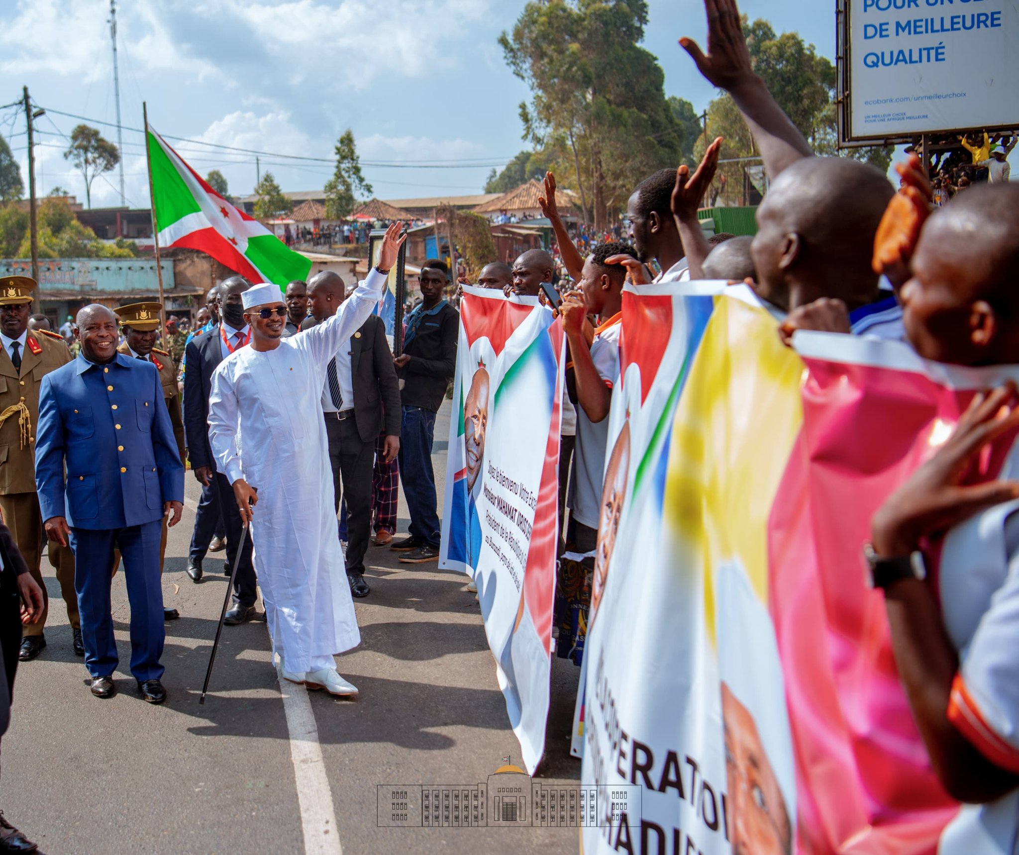 Le Président Tchadien Son Excellence Mahamat Idriss Deby Itno a effectué des visites de terrain à carractère économique et touristique