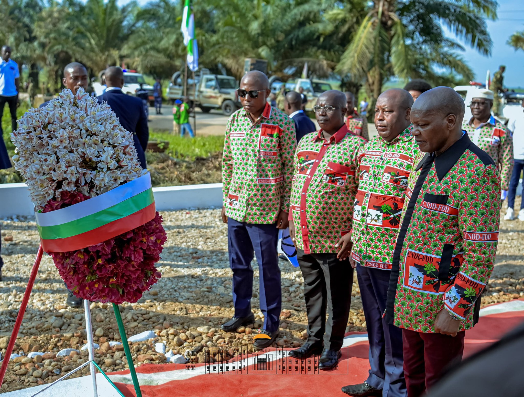 Le Président Evariste Ndayishimiye rend hommage aux Héros de la Lutte pour la Paix et la Démocratie