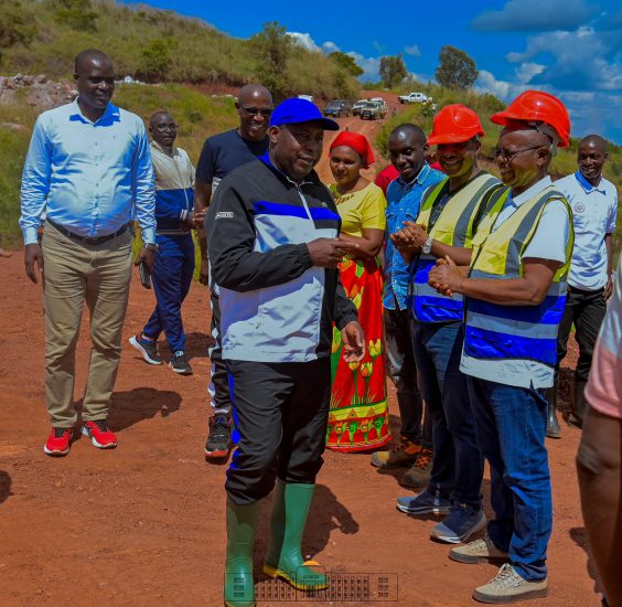 Le Président Evariste Ndayishimiye poursuit sa tournée dans les sites miniers des provinces de Ruyigi, Cankuzo et Muyinga