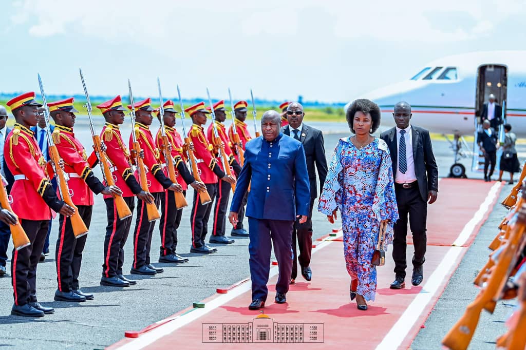 Le Chef de l’Etat rentre d’une visite de travail en Guinée Équatoriale.