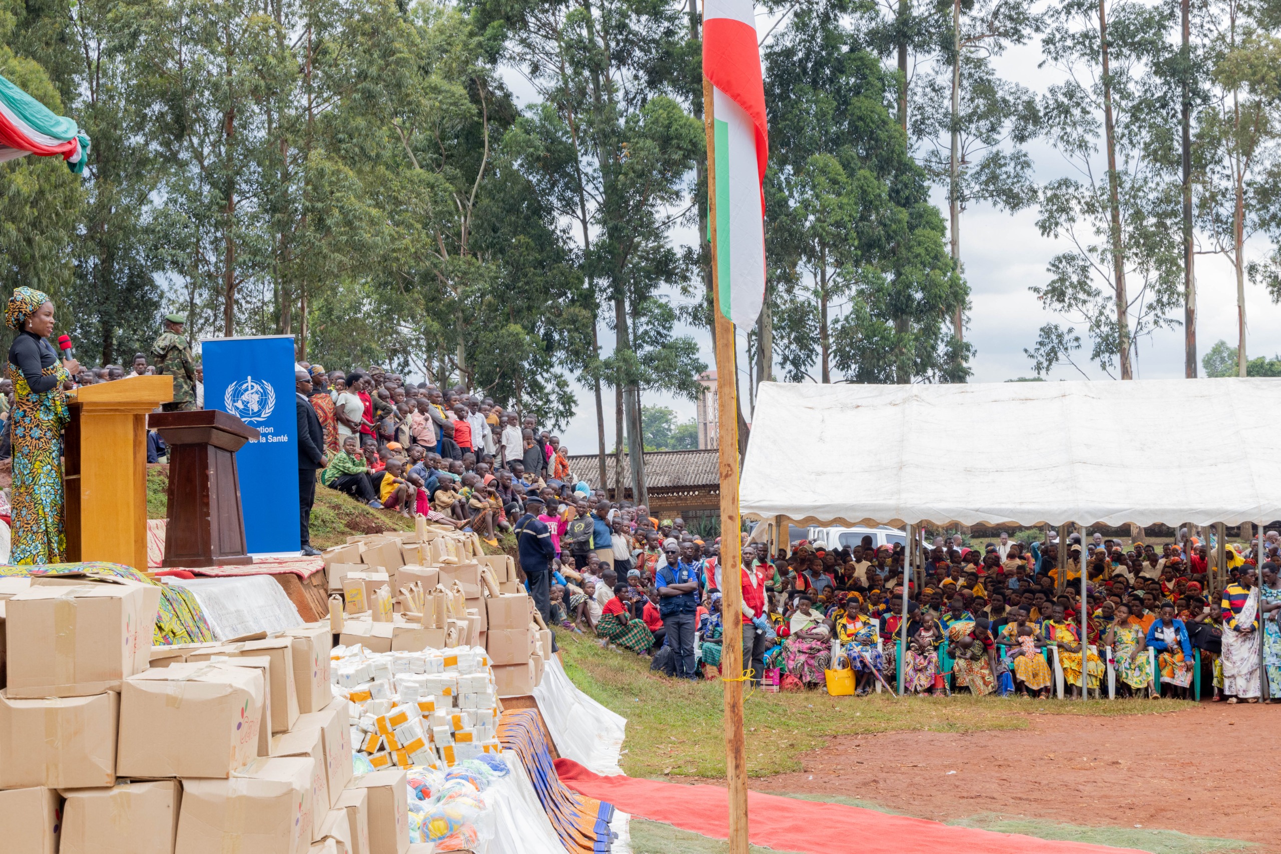 La Première Dame du Burundi appelle à un respect strict du calendrier vaccinal pour un avenir sain des enfants