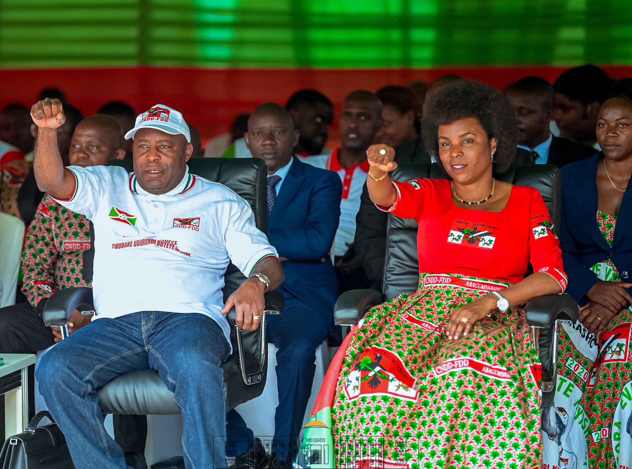 Le Président de la République a pris part à la campagne électorale du CNDD-FDD à Bubanza
