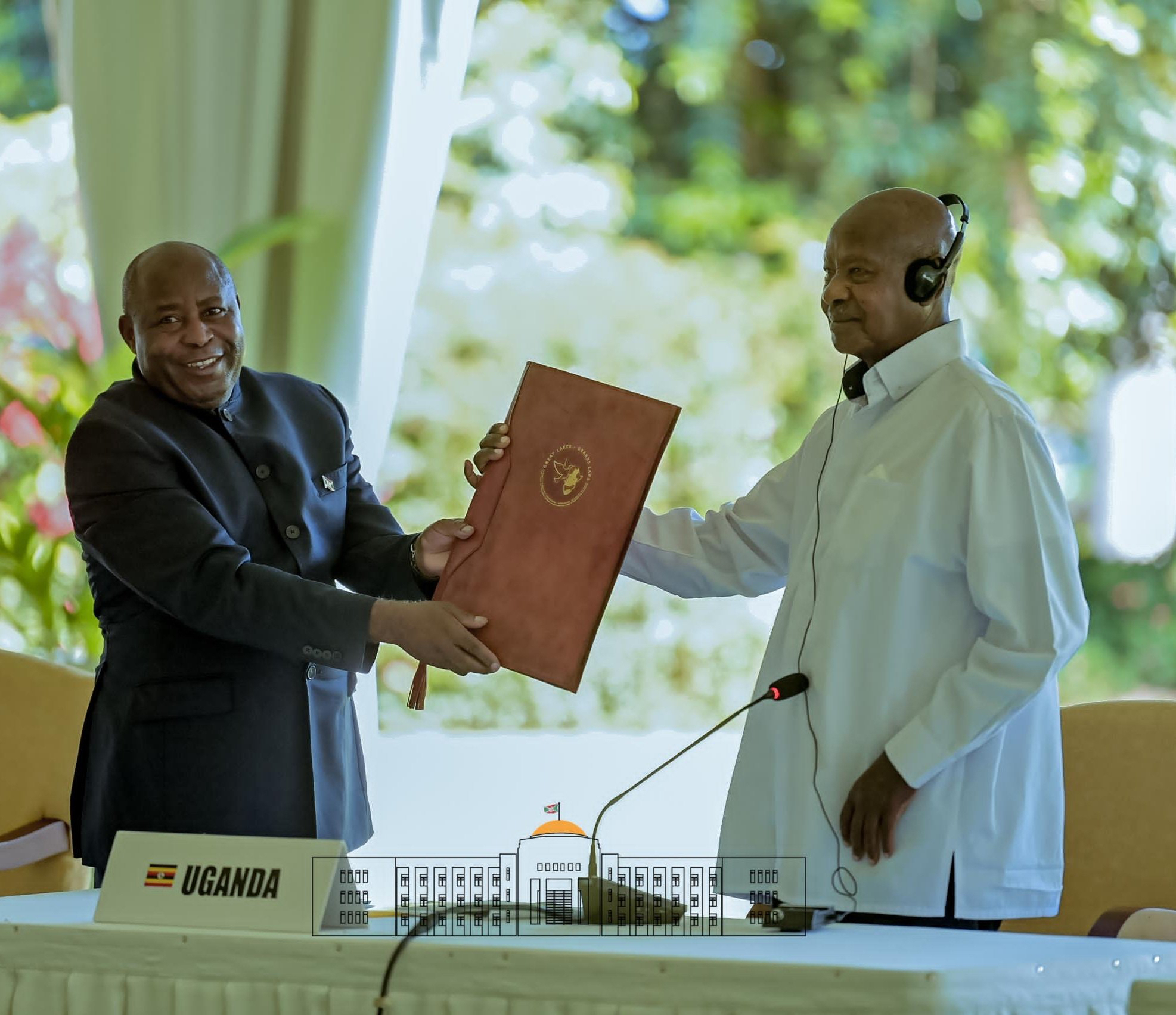 Retour au pays du Président Ndayishimiye après le Sommet de Kampala sur la RDC